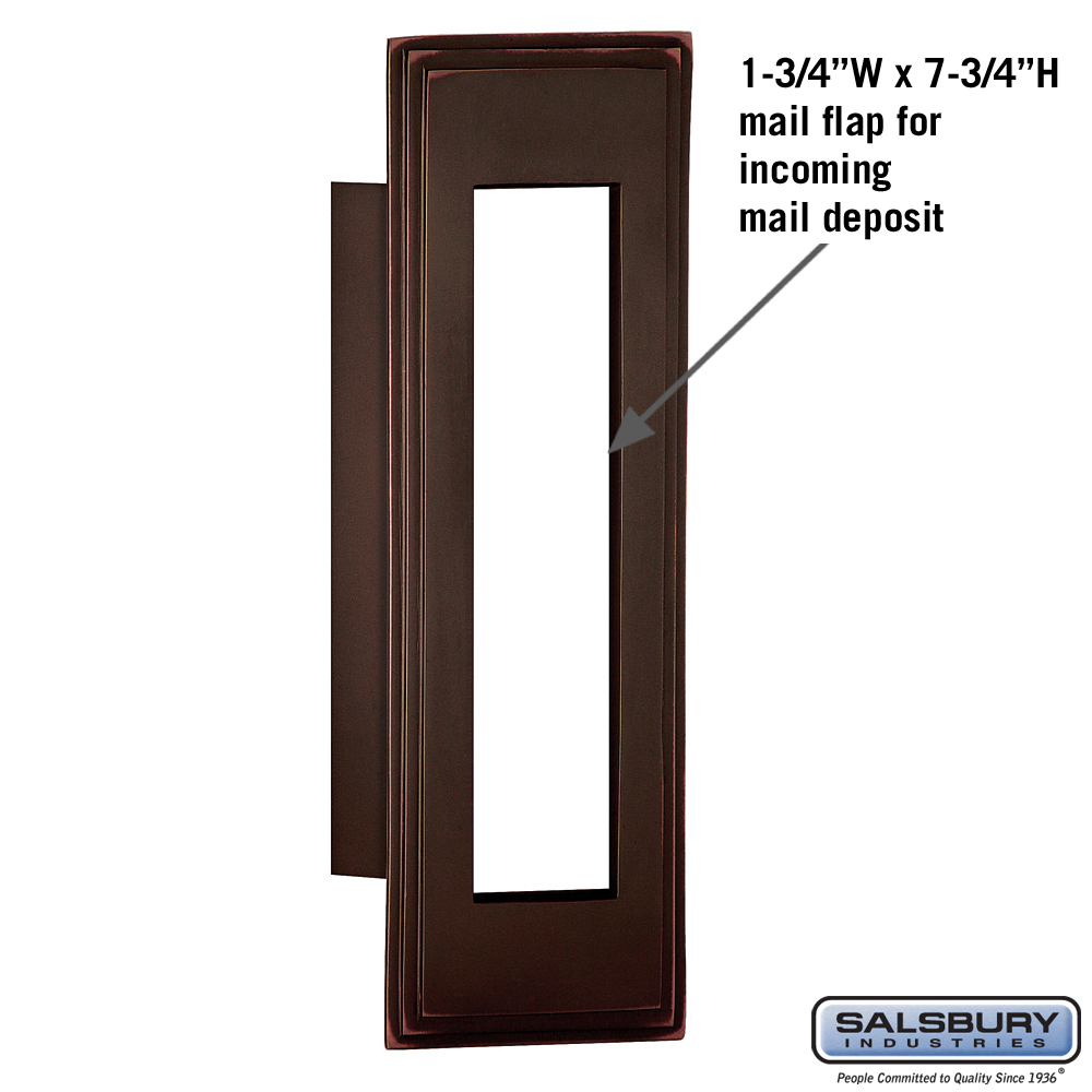 install mail slot metal door