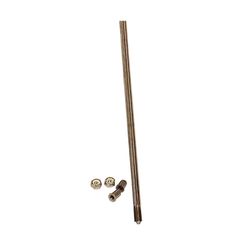 Metal rod with nuts and bolt
