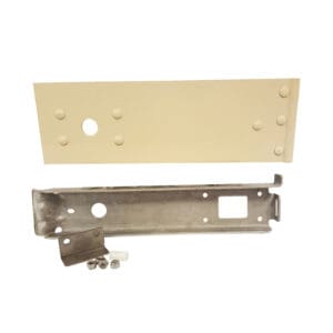 Steel brackets with screws