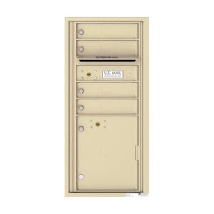 Vertical U.S. mail delivery unit