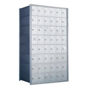Multi-door mail storage system