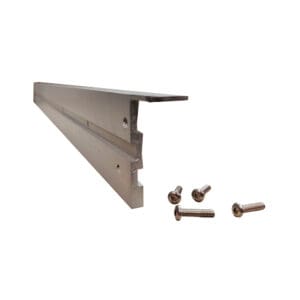 Aluminum bracket and screws