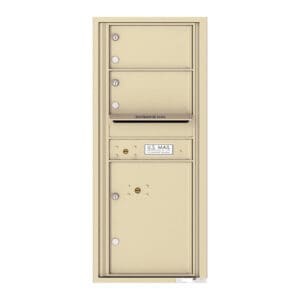 Multi-slot residential mail delivery box