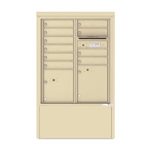 Secure postal mailboxes for apartments