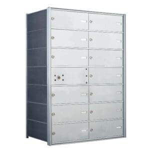 Secure package delivery lockers