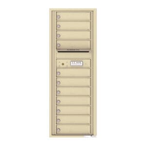 Cluster mailbox with multiple compartments