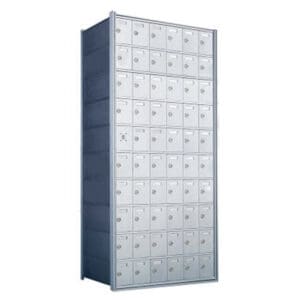 Steel storage lockers for organized security